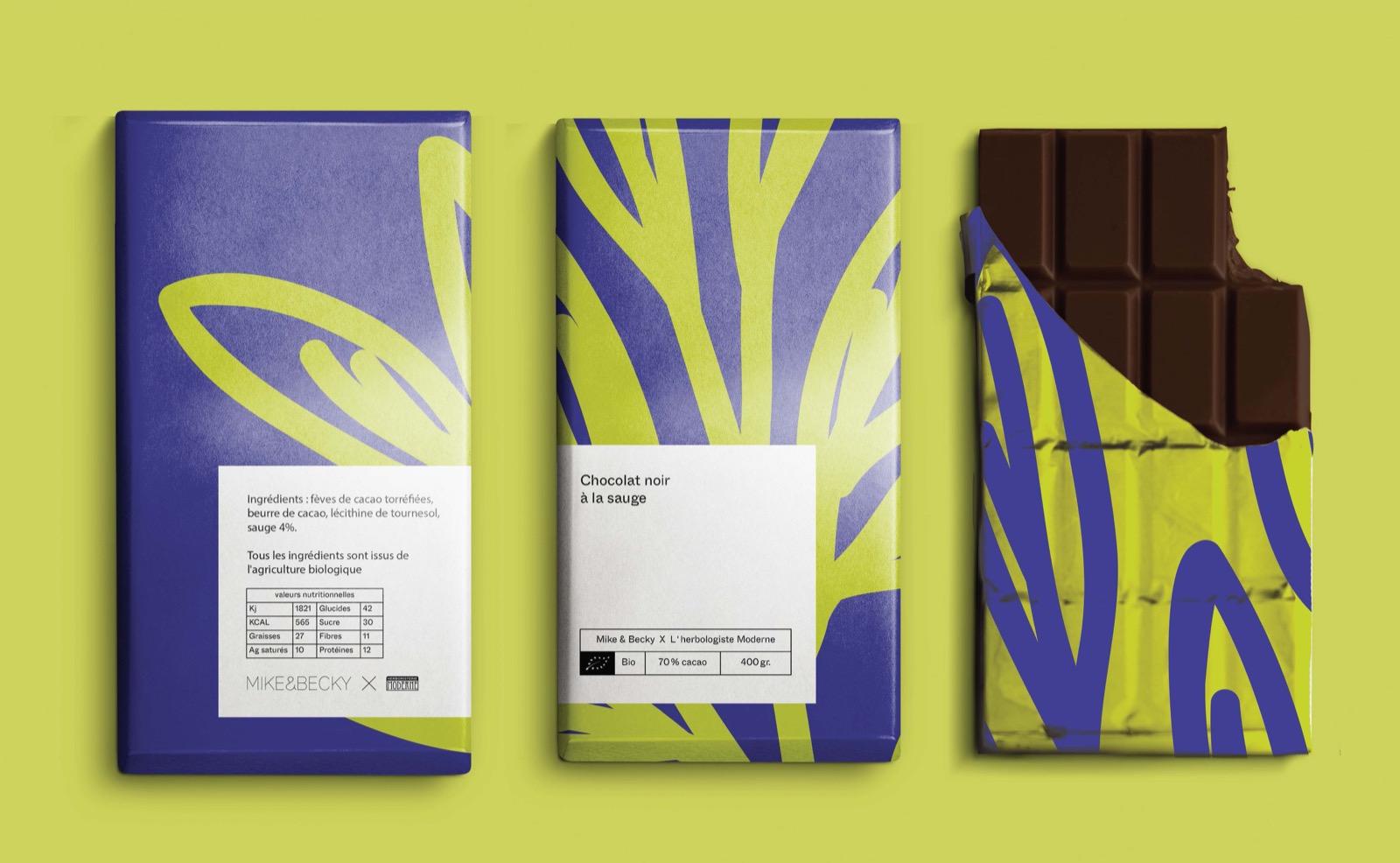 Packagings pour BECKY x HERBORISTERIE