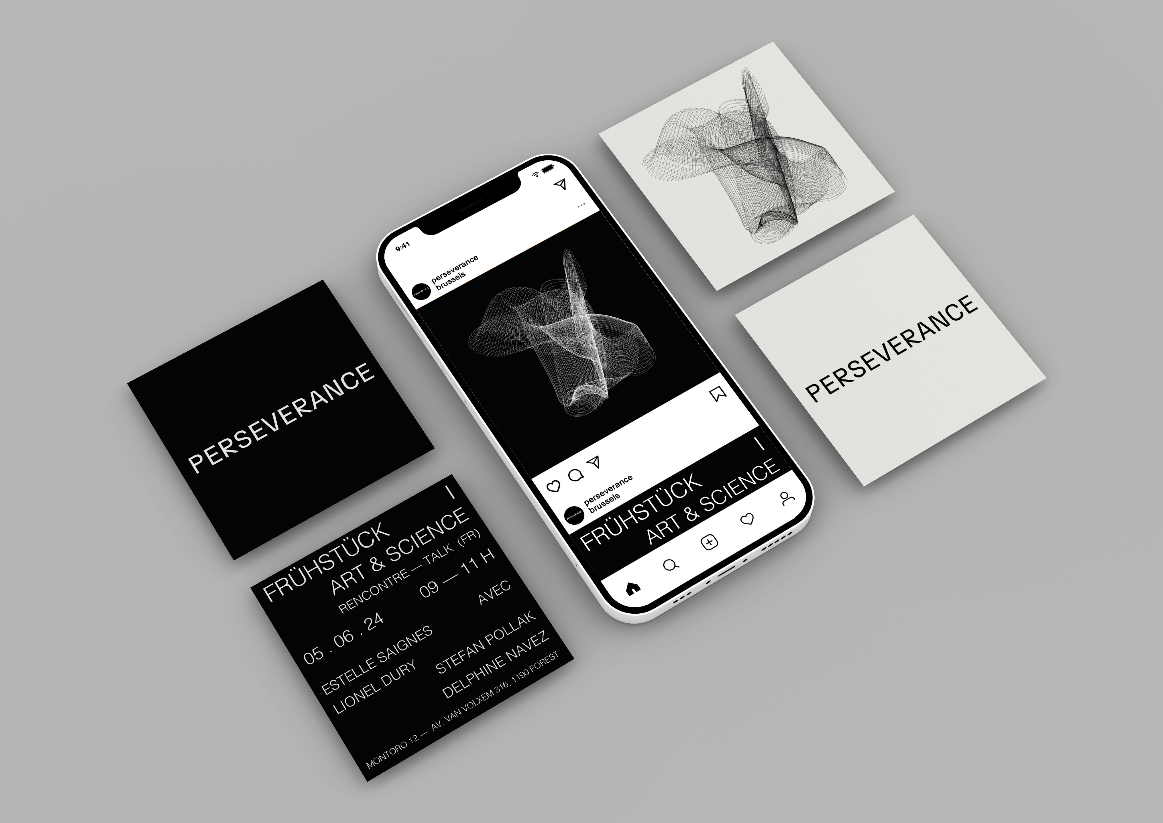 Identité visuelle pour Persévérance