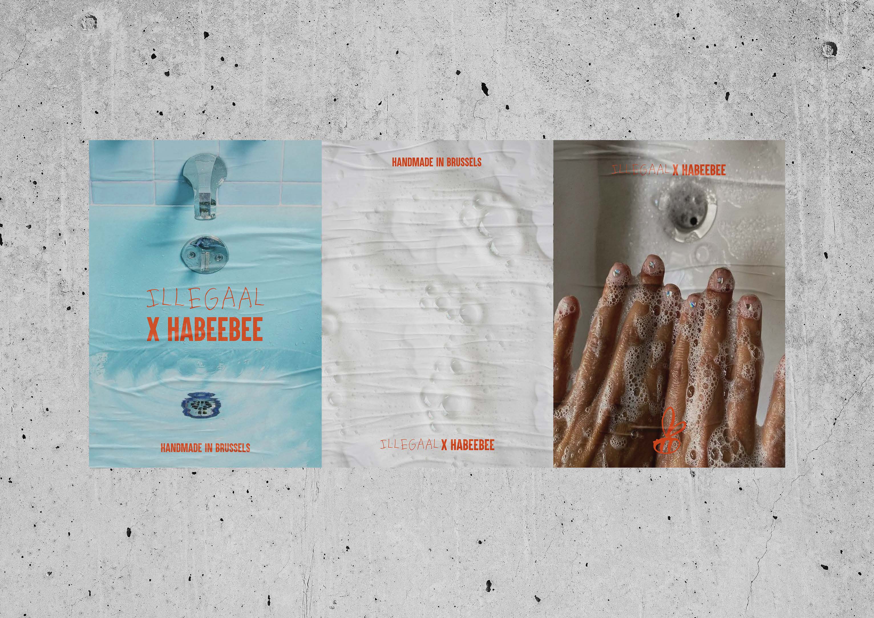 Identité visuelle — ILLEGAAL x HABEEBEE