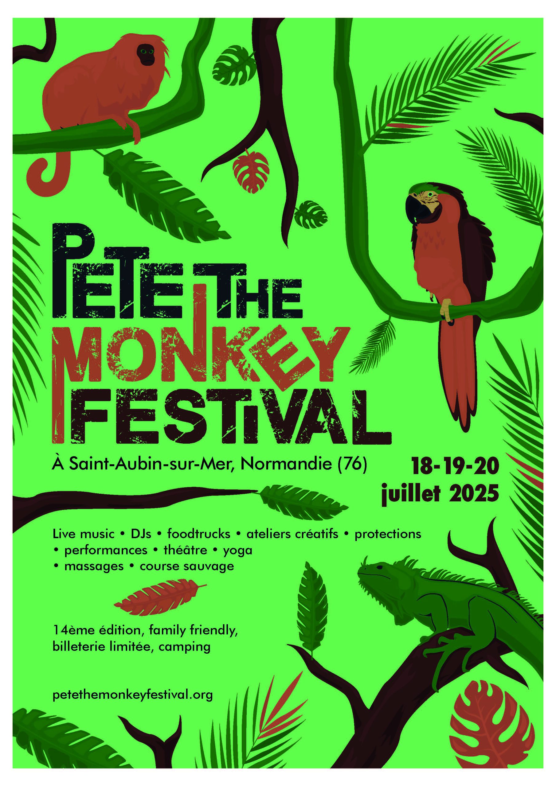 Affiches — Festival Pete The Monkey