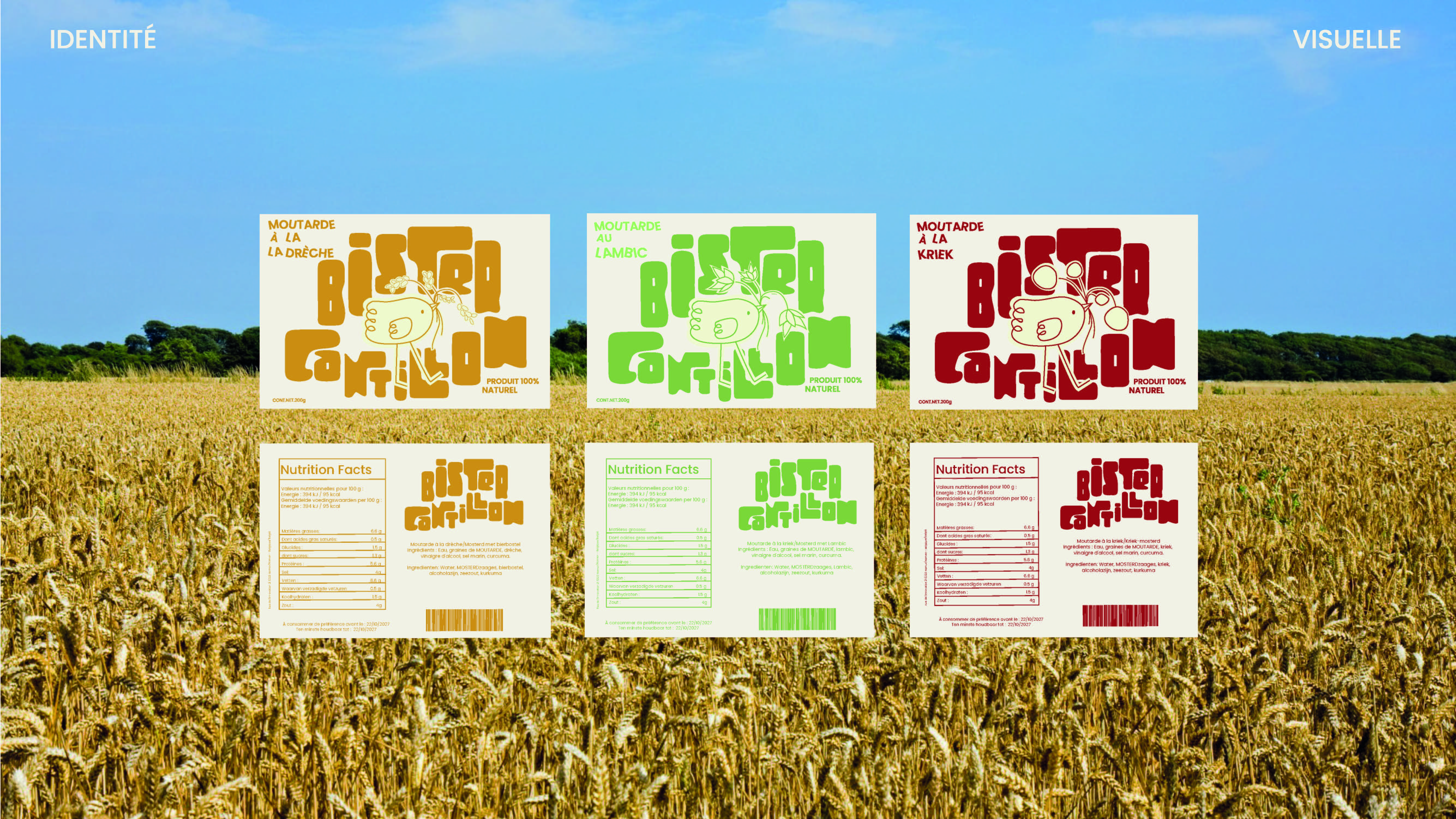 Packaging BISTER x CANTILLON