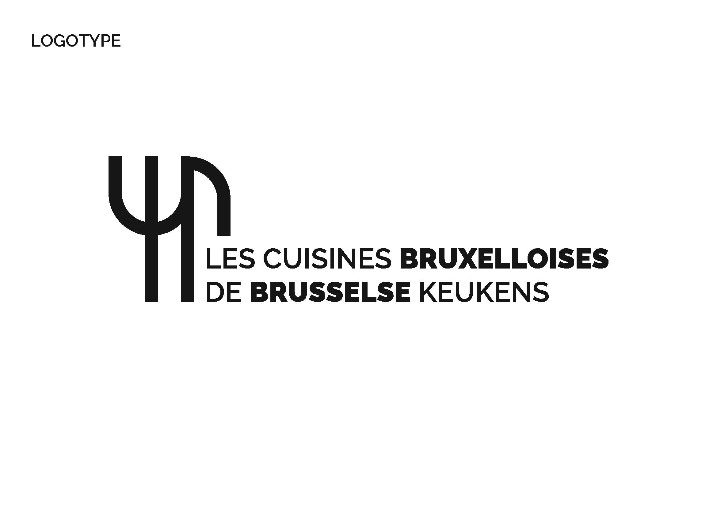 Identité visuelle pour les Cuisines Bruxelloises