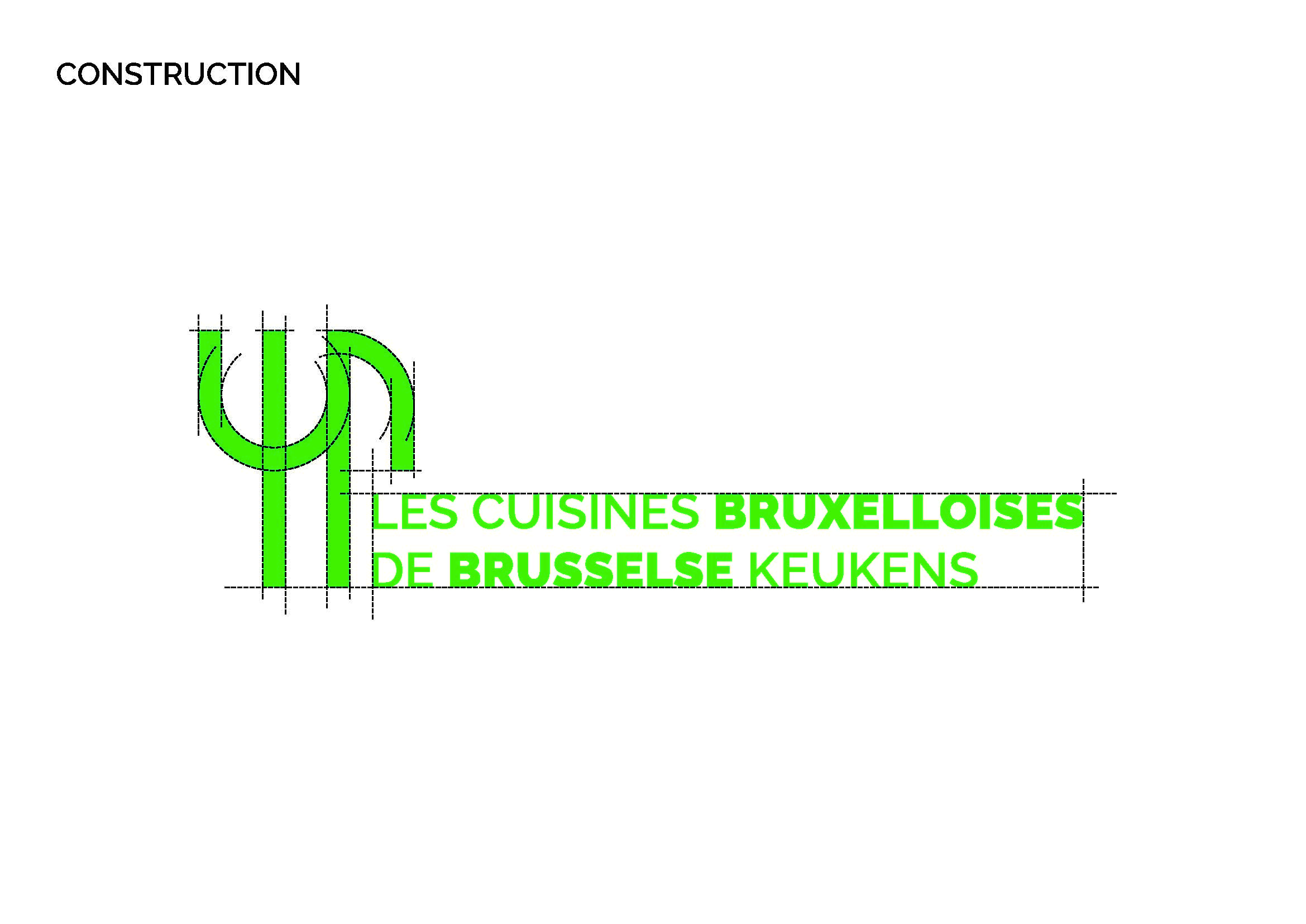 Identité visuelle pour les Cuisines Bruxelloises