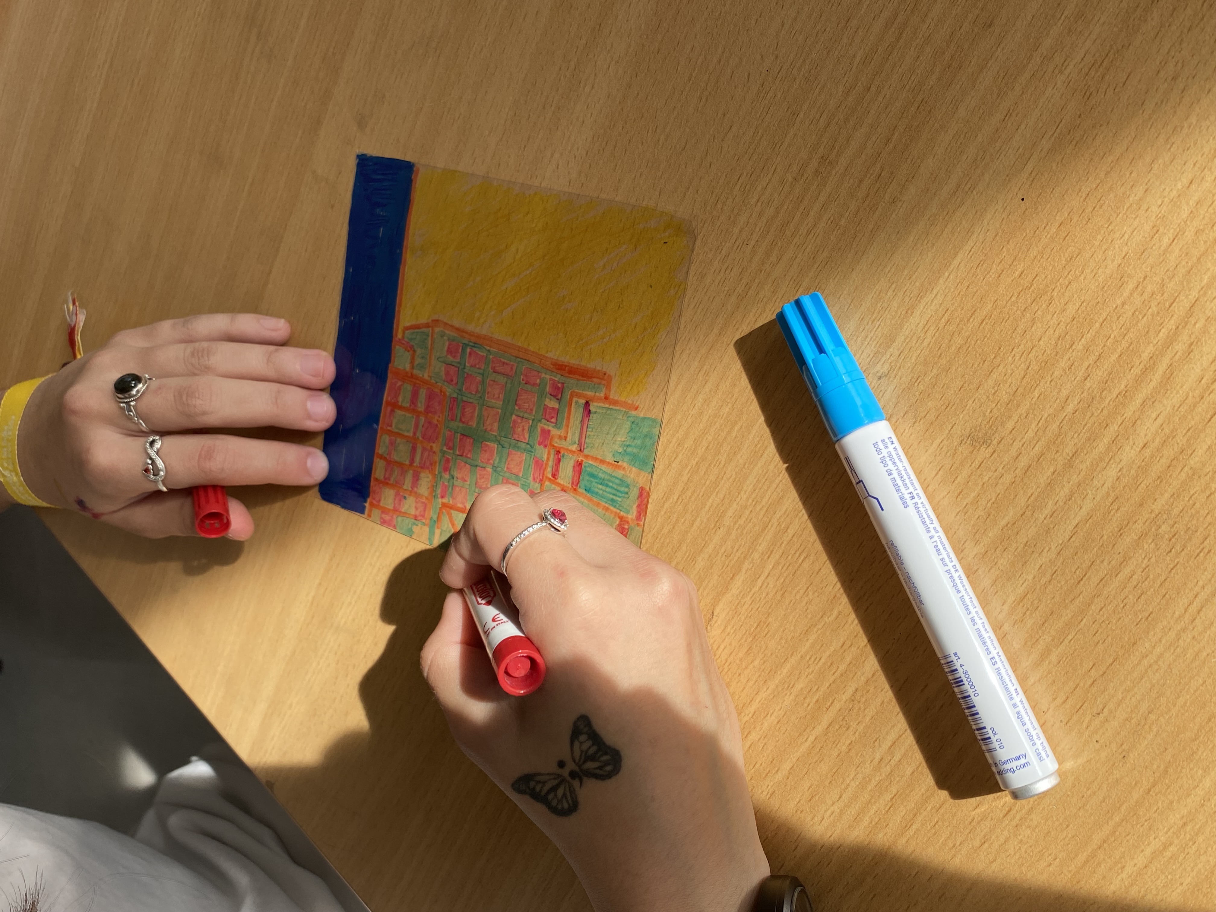 Productions – cours de dessins