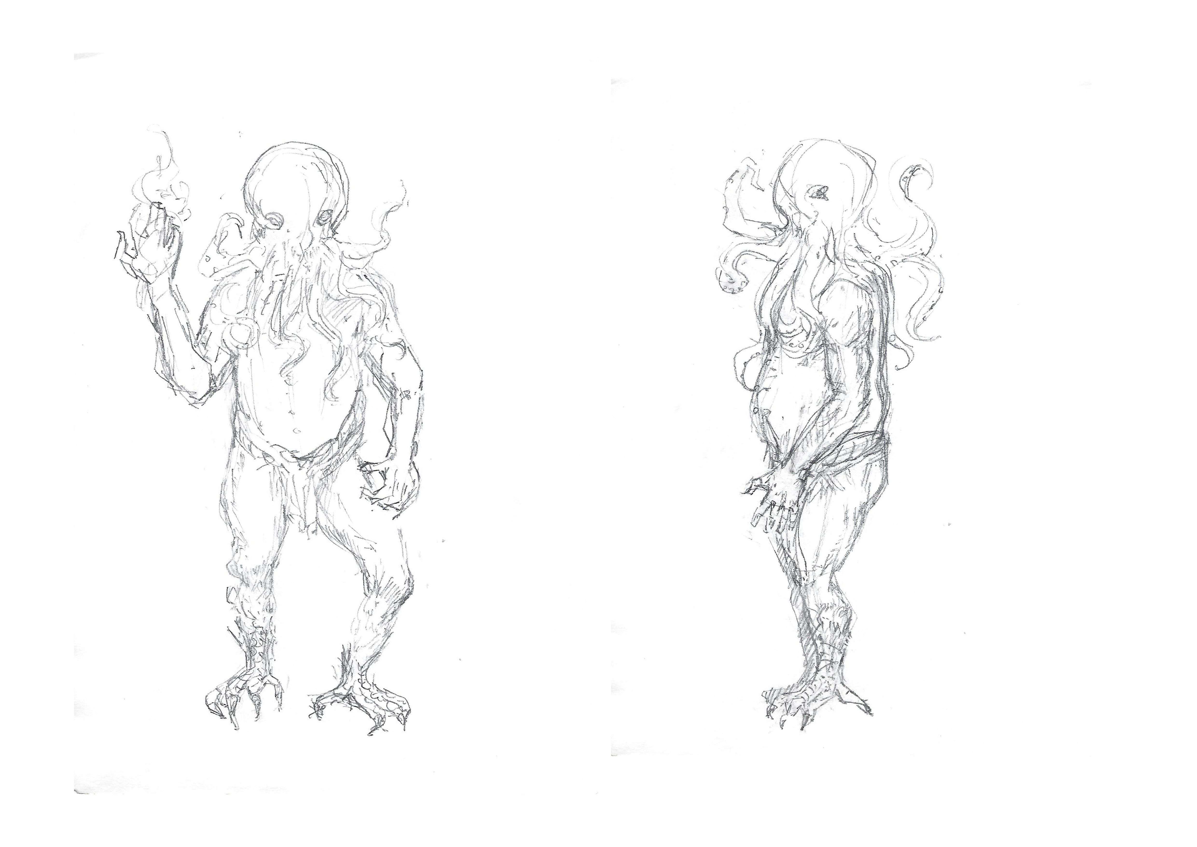 Productions – cours de dessins